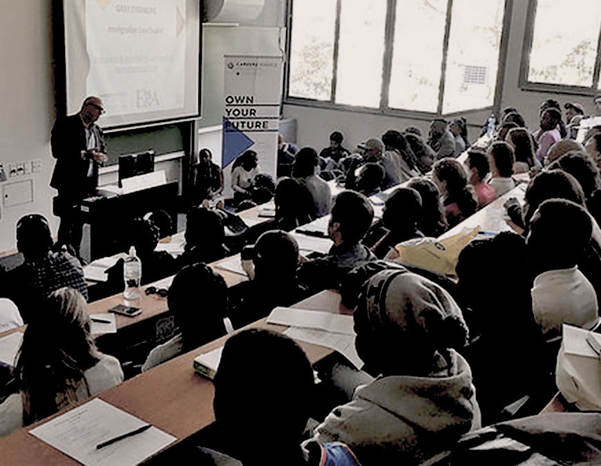 Gary Eisenberg coaches UCT graduates over work visa scheme hurdles